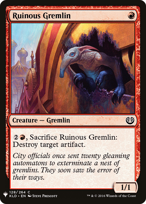 Ruinous Gremlin (LIST-KLD-128) - common