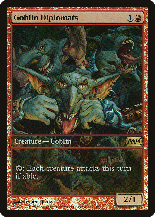 Goblin Diplomats (GAME-141★) - rare - Foil