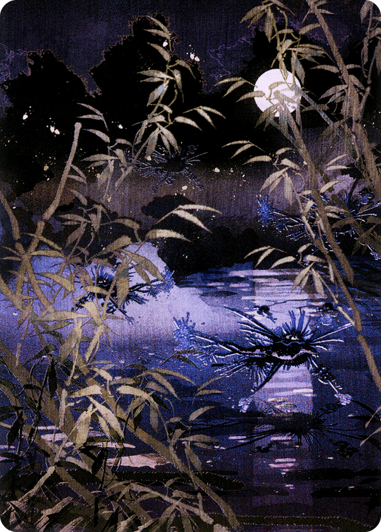 Swamp // Swamp (ANEO-081) - common (Borderless) - Foil