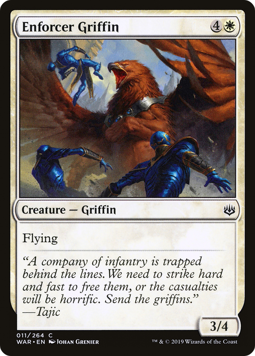 Enforcer Griffin (WAR-011) - common - Foil