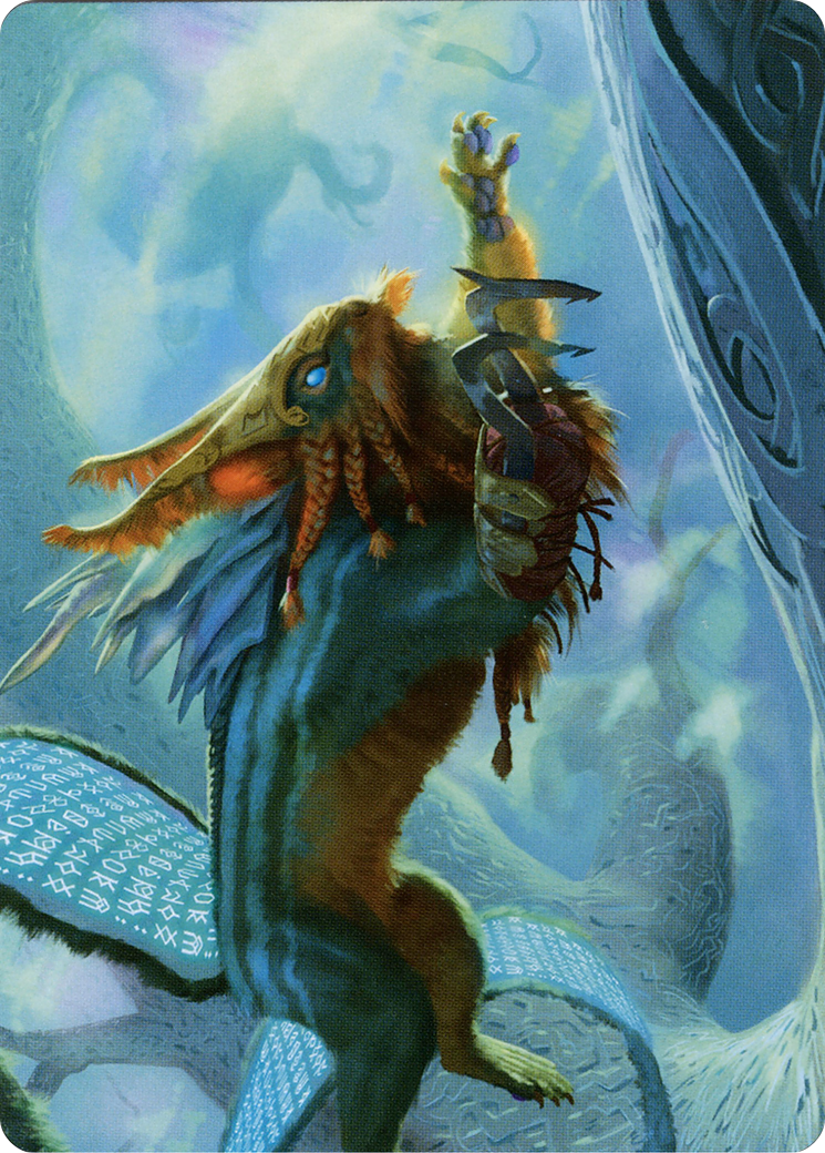 Toski, Bearer of Secrets // Toski, Bearer of Secrets (AKHM-052) - common (Borderless)