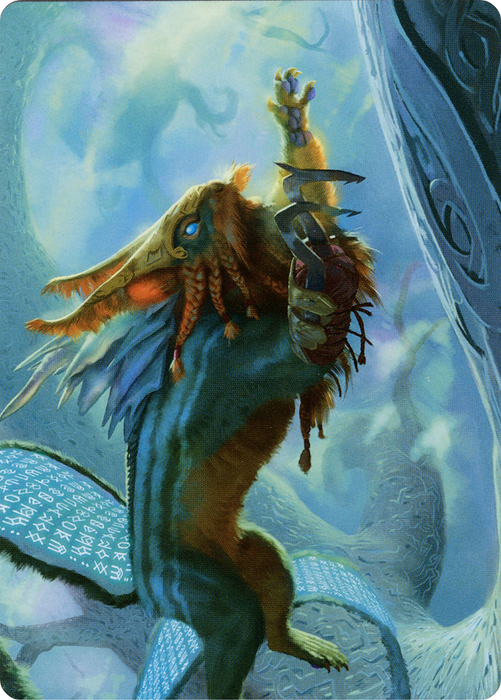 Toski, Bearer of Secrets // Toski, Bearer of Secrets (AKHM-052) - common (Borderless) - Foil