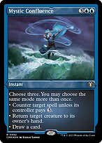 Mystic Confluence (CMM-492) - rare - Etched Foil
