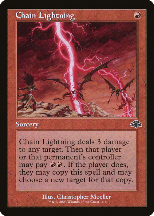 Chain Lightning (DMR-316) - common - Foil