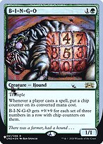 B-I-N-G-O (LIST-034) - rare - Foil