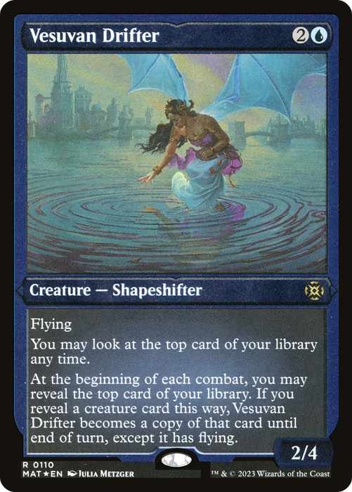 Vesuvan Drifter (MAT-110) - rare - Etched Foil