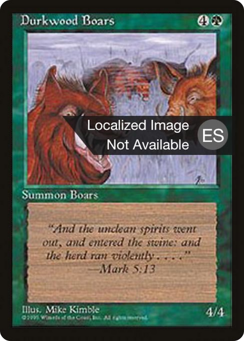 Durkwood Boars (4BB-241) - common