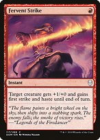 Fervent Strike (DOM-117) - common