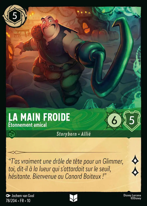 La Main froide - Étonnement amical (78/204) - LDLP - Inhabituelle - Cold Foil