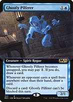 Ghostly Pilferer (M21-350) - rare: (Extended Art)