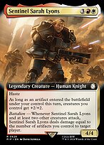 Sentinel Sarah Lyons (PIP-428) - rare: (Extended Art) - Foil