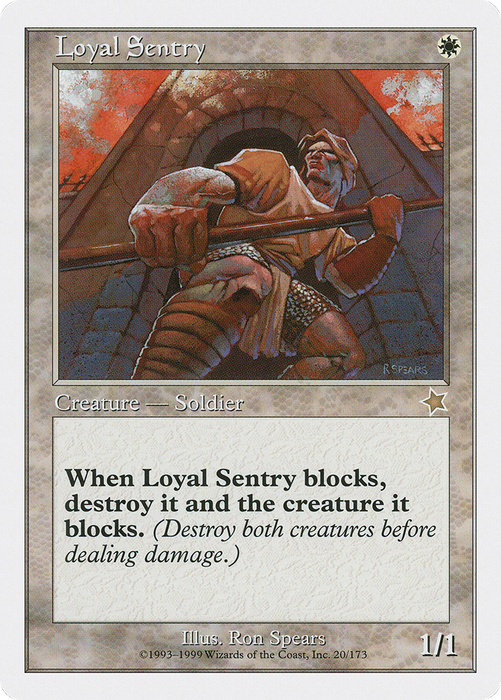 Loyal Sentry (S99-020) - rare