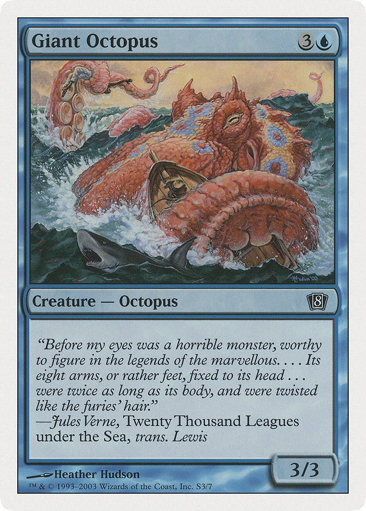 Giant Octopus (8ED-0S3) - common