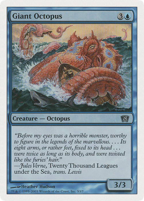 Giant Octopus (8ED-0S3) - common