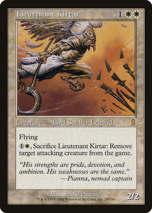 Lieutenant Kirtar (ODY-029) - rare