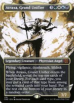 Atraxa, Grand Unifier (ONE-316) - mythic: (Showcase) (Borderless) - Foil