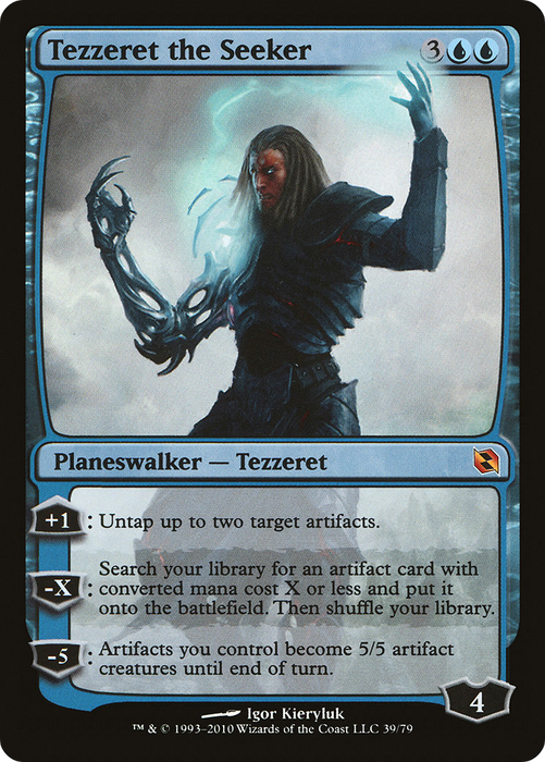 Tezzeret the Seeker (DDF-039) - mythic - Foil