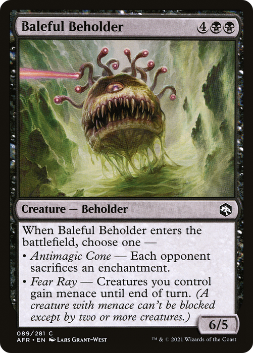 Baleful Beholder (AFR-089) - common