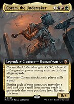 Coram, the Undertaker (M3C-027) - mythic: (Extended Art)