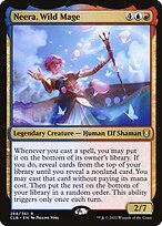 Neera, Wild Mage (CLB-288) - rare