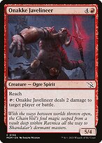 Onakke Javelineer (MOM-156) - common
