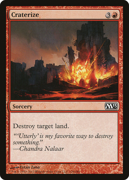 Craterize (M13-126) - common