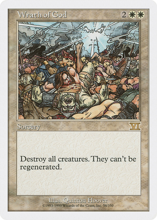 Wrath of God (6ED-054) - rare