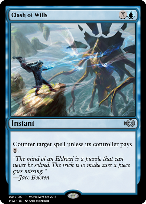 Clash of Wills (PRM-59671) - uncommon - Foil