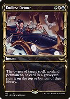 Endless Detour (SNC-305) - rare: (Showcase) - Foil