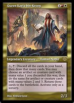 Queen Kayla bin-Kroog (PRM-105788) - rare - Foil