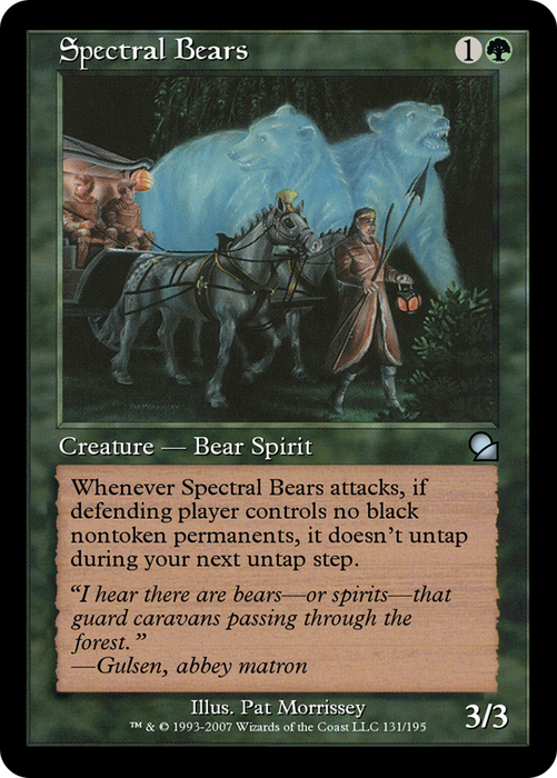 Spectral Bears (ME1-131) - uncommon - Foil