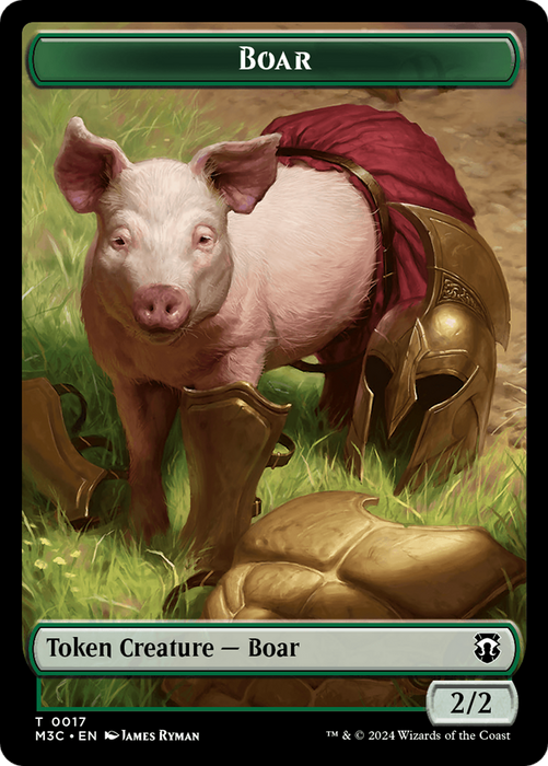 Boar (TM3C-017) - common - Foil