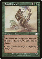 Snorting Gahr (MMQ-272) - common - Foil