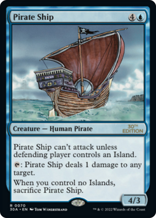 Pirate Ship (30A-070) - rare