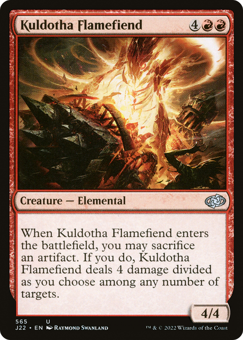 Kuldotha Flamefiend (J22-565) - uncommon