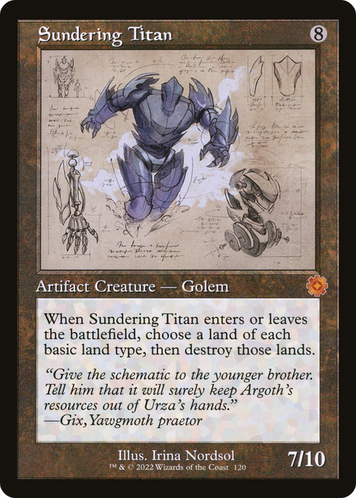 Sundering Titan (BRR-120) - mythic
