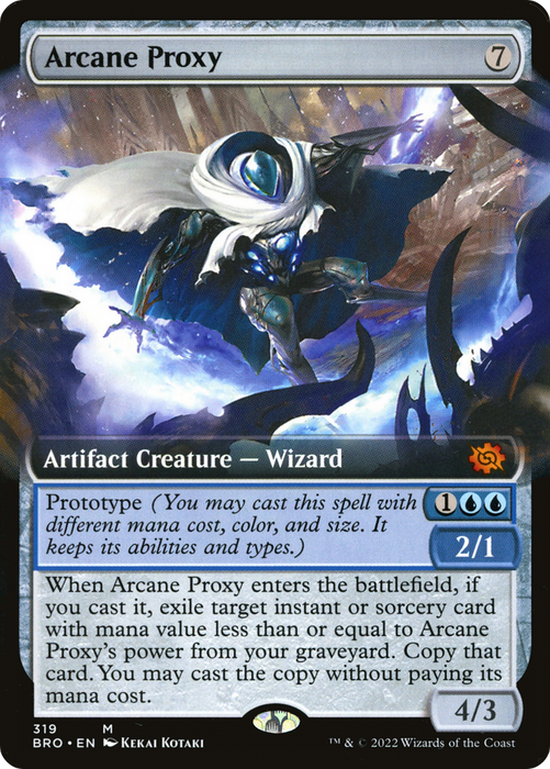 Arcane Proxy (BRO-319) - mythic: (Extended Art) - Foil