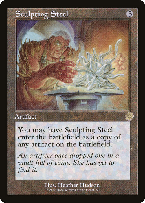 Sculpting Steel (BRR-050) - rare