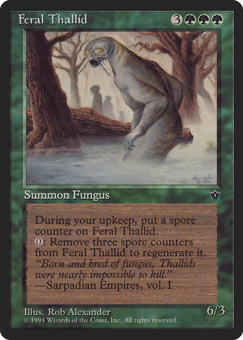 Feral Thallid (FEM-069) - uncommon