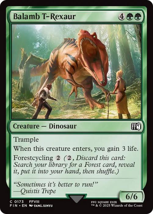 Balamb T-Rexaur (FIN-173) - common - Foil
