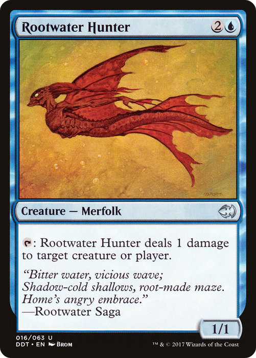 Rootwater Hunter (DDT-016) - uncommon