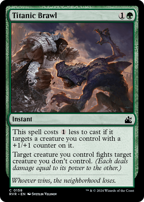 Titanic Brawl (RVR-158) - common - Foil