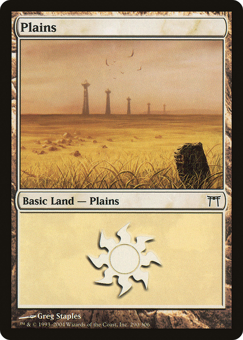 Plains (CHK-290) - common - Foil