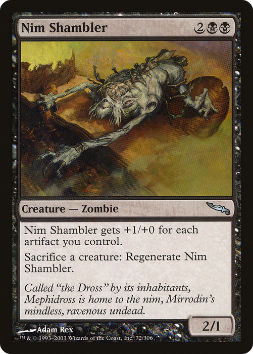 Nim Shambler (MRD-072) - uncommon