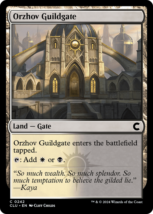 Orzhov Guildgate (CLU-242) - common