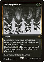 Rite of Harmony (DBL-236) - rare - Foil