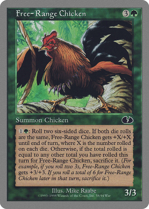 Free-Range Chicken (UGL-058) - common