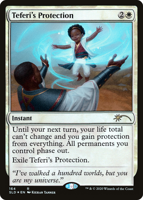Teferi's Protection (SLD-164) - rare - Foil