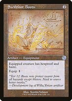 Swiftfoot Boots (BRR-121) - uncommon - Foil