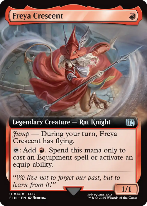 Freya Crescent (Extended Art) (FIN-460) - uncommon - Foil